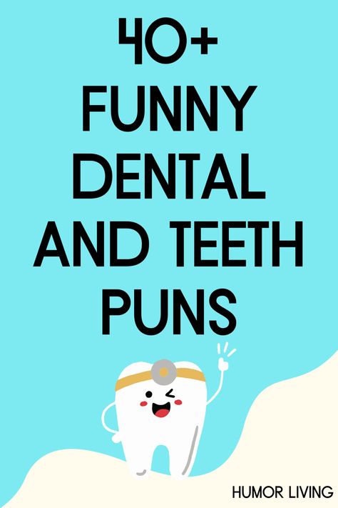 Your teeth are the hardest part of your body. They’re essential for chewing and speaking. If you’re ready to laugh, read funny dental puns. Toys, Diy, Funny Dental Quotes, Dentist Jokes, Funny Dentist Quote, Dentist Puns, Dental Jokes, Dental Fun Facts Funny, Dental Puns