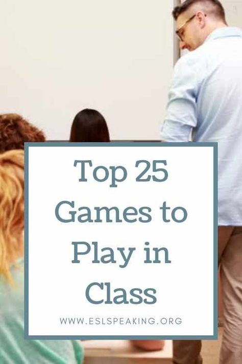 Find out all the top picks for fun games to play in class. Liven up the classroom with these engaging games and activities. Classroom games are ideal for bored students or for party days where you just want to have some fun with the students. #game #games #classroom #classroomgame #classroomgames #classgame #classgames #activity #activities #teacher #teaching #math #english #history #gym #pe #fun Games For College Students, Games For Middle Schoolers, Fun Educational Games, Games For School, Games For Teens, Games For Kids Classroom, Fun Games For Kids, Middle School Games, Classroom Games High School