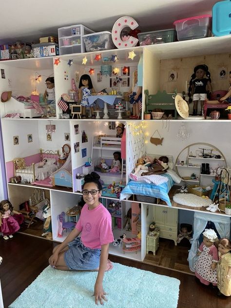 Bedroom, Home Décor, American Girl Doll Room, American Girl Bedrooms, American Girl Storage, Playroom, American Girl House, Girls Dollhouse, American Girl Doll House