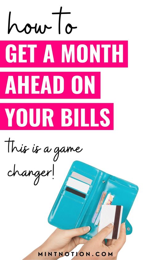 How to Get a Month Ahead on Your Bills Budgeting Tips, Budgeting Money, Best Money Saving Tips, Saving Money Budget, Budgeting Finances, Budget Saving, Weekly Savings Plan, Budgeting, Saving Money Chart