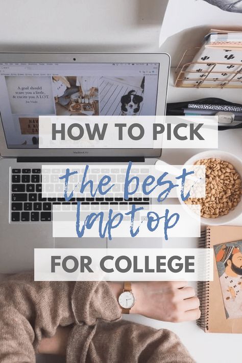 How to pick the best laptop for college #college #laptop #backtoschool #tech #computer Life Hacks, College Hacks, College Checklist, Samsung, Surabaya, Laptops For College Students, College Supplies, College Necessities, Best Computer For College