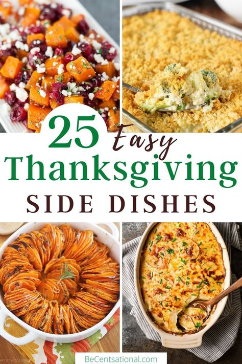 25 Easy Thanksgiving side dishes to compliment your Thanksgiving turkey dinner. Classic holiday recipes that will became a crowd favorite.Something for everyone at your holiday table. Can make all of the recipes ahead of time for a stress-free holiday. Pasta, Desserts, Thanksgiving, Easy Thanksgiving Side Dishes, Easy Thanksgiving Recipes Appetizers, Thanksgiving Recipes Side Dishes Easy, Thanksgiving Side Dishes Easy, Easy Thanksgiving Recipes Sides, Thanksgiving Side Dishes Crockpot