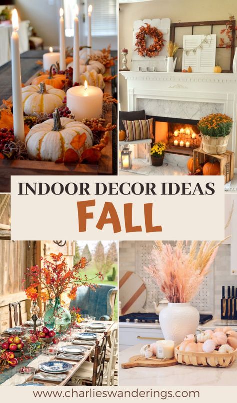 Looking for some inspiration for your yearly Autumn Decorations Indoor? Here is a collection of the most beautiful decorating ideas for the upcoming Fall season. | fall decorations indoor | fall decor ideas for the home | fall decor inspiration | fall decor ideas | fall decor living room cozy | autumn decor ideas | autumn decorating ideas | autumn decorations indoor | indoor autumn decor ideas | autumn house decor ideas | fall decor indoor ideas | fall decor indoor simple Halloween, Rv, Home Décor, Autumn Decorating, Decoration, Fall Decor Ideas For Living Room, Fall Decor Inspiration, Fall Indoor Decor Ideas, Fall Decorating