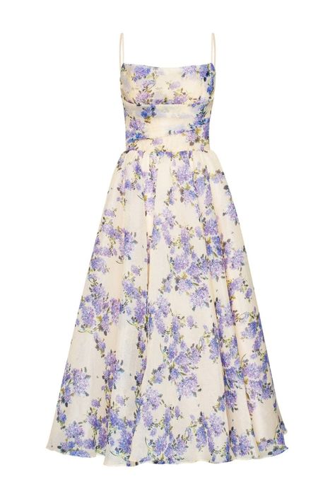 Dresses, Floral Print Dress, Midi Dress, Full Skirt Dress, Print Dress, Dress Collection, Spring Floral Dress, Floral Dress, Dress