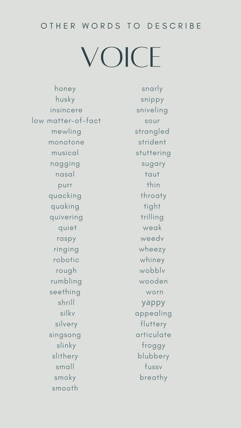 English, Synonyms For Writing, Descriptive Words, Words For Writers, Describing Words, Words For Writing, Words To Describe, Words To Describe People, Writing Words