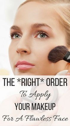 Make Up Contouring, Eye Make Up, How To Apply Foundation, How To Apply Makeup, Flawless Foundation Application, How To Face Makeup, Applying Foundation, Makeup Application Order, Best Makeup Products