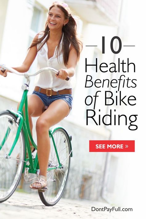 10 Health Benefits of Bike Riding #DontPayFull #exercise #retire exercise retirement Health Fitness, Health Tips, Health, Fitness, Health Benefits, Stomach Ulcers, Calendula Benefits, Benefits Of Coconut Oil, Natural Cures