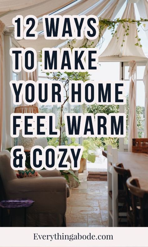 Home Décor, Cosy Bedroom, Design, Home, Ideas, Home Decor Tips, Warm Home Decor, Cozy Living Rooms, Insulated Drapes