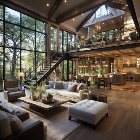 Everyone has their own understanding of how a house should look. Some feel the coziest in a small dwelling next to the woods while others dream about owning a big property with a basketball court next to a lake. #cozyhome, #cozyinterior, #homeinspo, #home, #homedecor Lofts, Ideas, Interior, Style, Gorgeous Houses, Modern, Beautiful, House, Elegant Homes