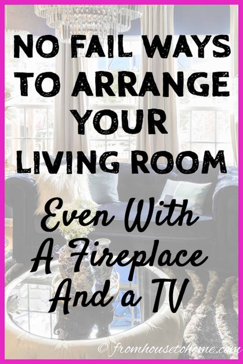 I have some serious living room furniture layout goals, so these living room furniture arrangement ideas with a TV, fireplace and sofas are coming in super handy. Definitely read these if you need help with your awkward living room layout with a fireplace in the corner. Who knew it was this easy to make your interior design look good? I'm so saving these home decor tips! Interior, Design, Home Décor, Layout, Diy, Living Room Furniture Arrangement, Awkward Living Room Layout, Living Room With Fireplace, Living Room Furniture Layout
