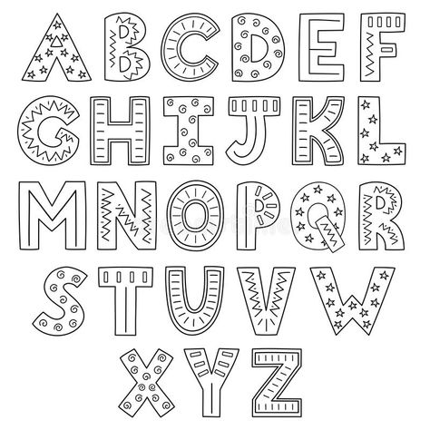 Alphabet Design, Fonts Alphabet, Alphabet Letters, Alphabet Images, Alphabet Writing, Lettering Fonts, Lettering Alphabet, Alphabet, Alphabet Drawing
