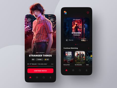 Movie Streaming App by Risang Kuncoro Apps, Interface Design, Marvel, Web Design, Films, Design, Movie App, Streaming Movies, Film App