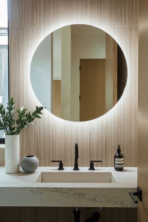 Bathroom Interior Design, Bathroom Interior, Minotti, Interieur, Sun Shine, Inredning, Arredamento, Contemporary Powder Room, Modern