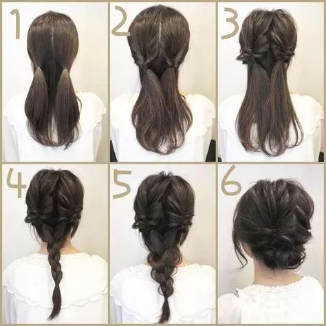 Diy Hairstyles, Braided Hairstyles, Up Dos, Diy Updo, Updos, Updo, Box Braids Hairstyles, Hair Updos, Hairstyles For Thin Hair