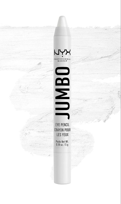 NYX PROFESSIONAL MAKEUP Jumbo Eye Pencil, Eyeshadow & Eyeliner Pencil - Milk Eyeliner, Nyx, Make Up, Nyx Cosmetics, Benefit Blush, Nyx Professional Makeup, Best Makeup Products, Makeup Needs, Bronzer Makeup