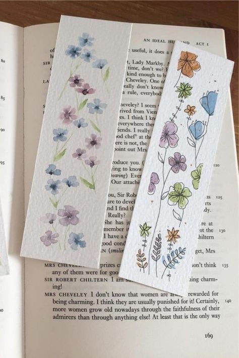 Diy, Bookmarks, Diy Artwork, Crafts, Bookmarks Handmade, Bookmark Ideas, Book Marks Diy, Creative Diy Bookmarks, Diy Bookmarks