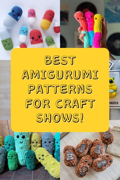 Best Crochet Amigurumi projects to Sell at Craft Shows! Art, Amigurumi Patterns, Crochet Amigurumi Free Patterns, Crochet Amigurumi Free, Crochet Amigurumi, Easy Amigurumi Pattern, Crochet Patterns Amigurumi, Crochet Toys Patterns, Amigurumi