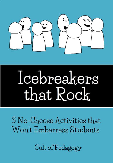 Too many icebreakers require students to take massive social risks with people they barely know. Or they don't really help students get to know each other. Or they are just plain cheesy. Here are three that are actually good. Continue Reading → School Counsellor, Pre K, Leadership, Fun Educational Activities, Team Building Activities, Classroom Icebreakers, Team Building, Group Activities, Ice Breakers