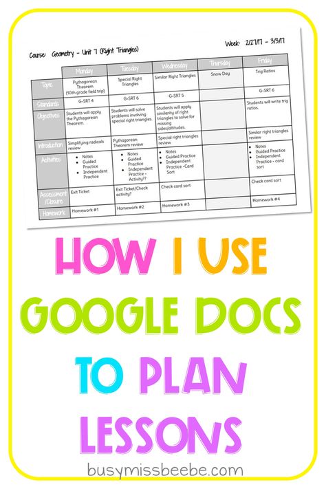 Grab your free copy of a simple weekly Google Docs lesson plans template for middle and high school teachers. Digital template is editable for a single subject. {For secondary teachers} High School, Organisation, Pre K, English, Lesson Plans, Free Lesson Plan Templates, Weekly Lesson Plan Template, Lesson Plan Templates, Middle School Lesson Plan Template