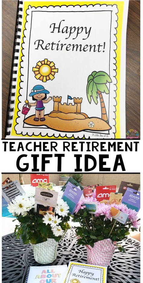 Teacher Gifts, Teacher Appreciation, Teacher Retirement Gifts, Teacher Retirement Parties, Retirement Gifts For Women, Teacher Retirement, Retirement Gifts Diy, Best Retirement Gifts, Funny Retirement Cards