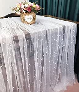 Africa, Ideas, Tulle Tablecloth, Lace Table Runners, Lace Tablecloth, White Table Runner Wedding, Tulle Table, Lace Table, White Table Cloth