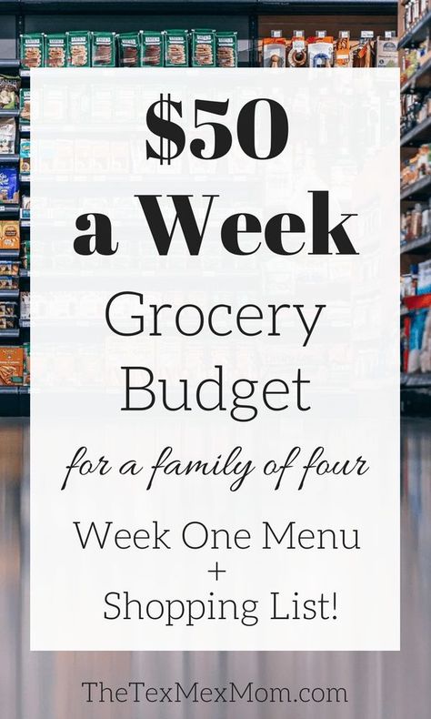 Walmart, 50 Dollar Grocery Budget, Budget Grocery Lists, Budget Grocery List, Grocery Budgeting, Grocery Lists, Weekly Grocery, Budget Meal Planning, Budget Meals