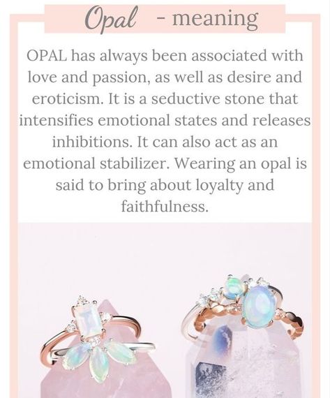 Opal meaning, benefits, and healing properties Art, India, Opal Rings, Opal Crystal Meaning, Opal Stone Meaning, Opal Gemstone, Crystals And Gemstones, Opal Stone Ring, Silver Opal Ring
