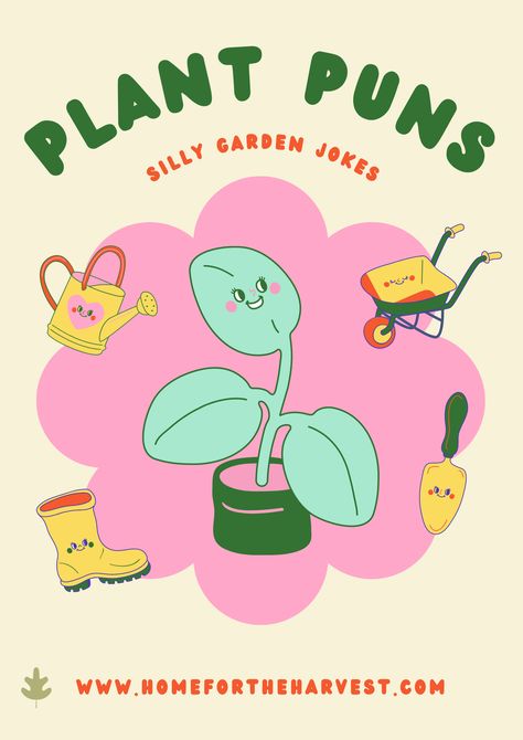 Garden Jokes!! Here are some funny plant puns for houseplant lovers, gardening green-thumbs, and plant people #puns #silly #jokes #houseplants #plantparenthood Outdoor, Humour, Garden Puns, Plant Puns, Plant Jokes, Funny Garden Quotes, Gardening Jokes, Gardening Quotes Funny, Vegetable Puns