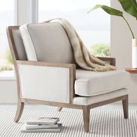 Inspiration, Sofas, Cream Accent Chair, Upholstered Chaise Lounge, Comfortable Accent Chairs, Tufted Accent Chair, White Accent Chair, Cream Upholstery, Accent Chairs For Living Room