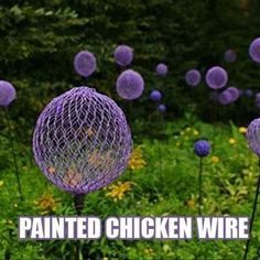Yard Art, Diy, Origami, Chicken Wire Art, Chicken Wire Crafts, Garden Art Crafts, Easy Backyard, Easy Garden, Garden Crafts