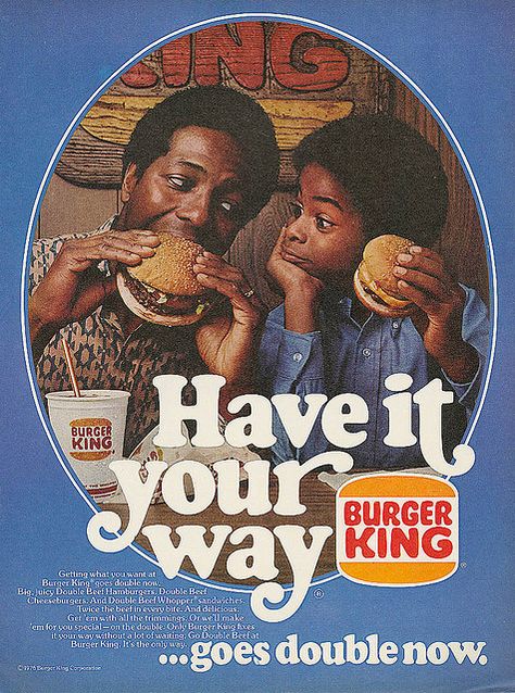 We took a field trip in kindergarten to BK. We each got to order our burger "our way" over the microphones. Pretty cool to a six-year-old Retro, Vintage, Vintage Ads, Old Advertisements, Old Ads, Retro Recipes, Vintage Restaurant, Vintage Advertisements, Retro Advertising