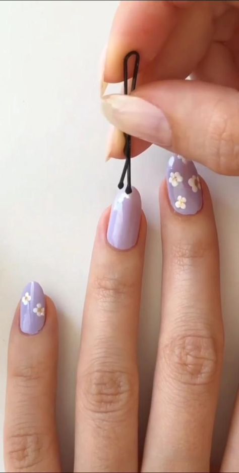 (paid link) Cute flower Nail Designs You Should attempt For Spring ... Nail polish, Manicure, Nail, Nail care, Finger, Cosmetics, Service,. Uñas, Ongles, Cute Simple Nails, Trendy Nails, Casual Nails, Cute Nails, Pretty Nails, Nail, Nails Inspiration