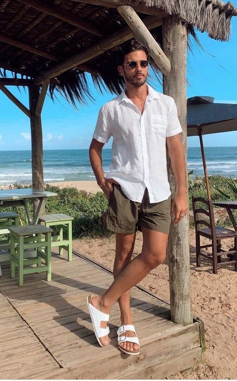 What kind of Summer Outfits should you were in 2022 Men Casual, Menswear, Mens Outfits, Mens Summer, Mens Casual Outfits, Style, Thailand Outfit, Giyim, Moda Hombre