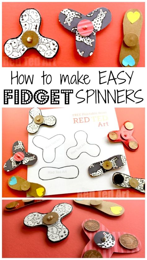Diy, Origami, Diy For Kids, Diy Fidget Spinner, Fidget Spinner Toy, Fidget Spinners, Fidget Spinner Template, Fidget Spinner, Make Fidget Spinner