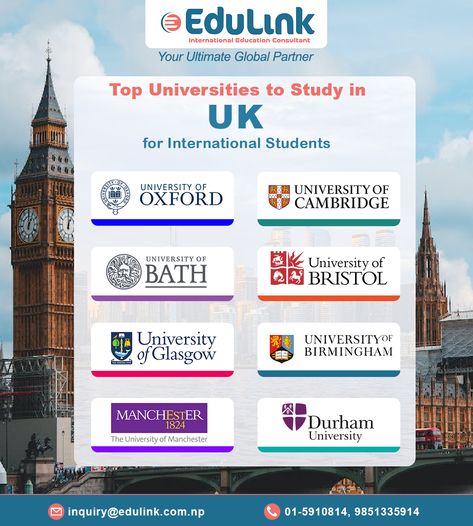 Universities to study for international students in the UK. Trips, Motivation, Universities In Uk, University Admissions, International University, Top Universities, University In England, International Students, Uk Universities