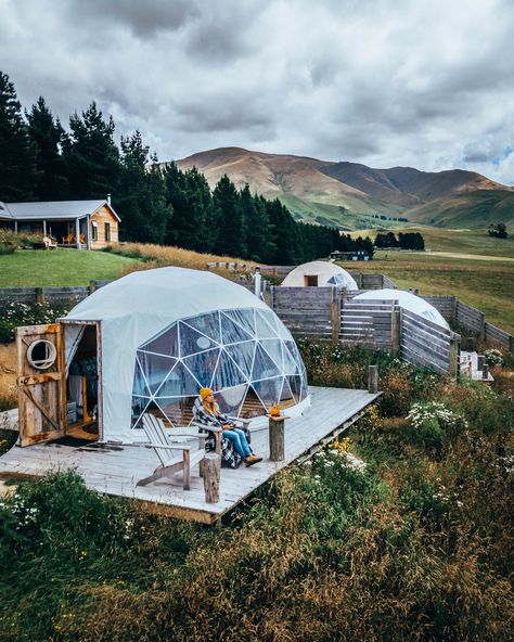 Every Glamping Spot That Needs to Be on Your Radar for 2019 | We’re excited about a lot of tented campsites this summer, from a luxurious bubble tent in the Maldives to a Bedouin safari camp in Wadi Rum. So, grab your crew and get on out there under the stars. | Photo: Ticket to Anywhere Glamping, Tent Camping, Camping, Tent Glamping, Campsite, Luxury Camping, Tiny House, Camping Glamping, Glamping Resorts
