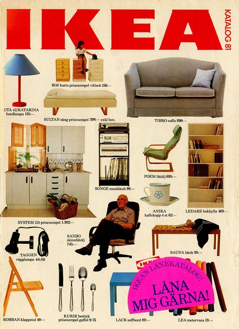 How The Perfect Home Looked From 1951 To 2000, According To Vintage IKEA Catalogs Ikea, Inspiration, Ikea Catalog, Ikea Design, Sauna, Decoracion De Interiores, Deco, Room Posters, Design Inspiration