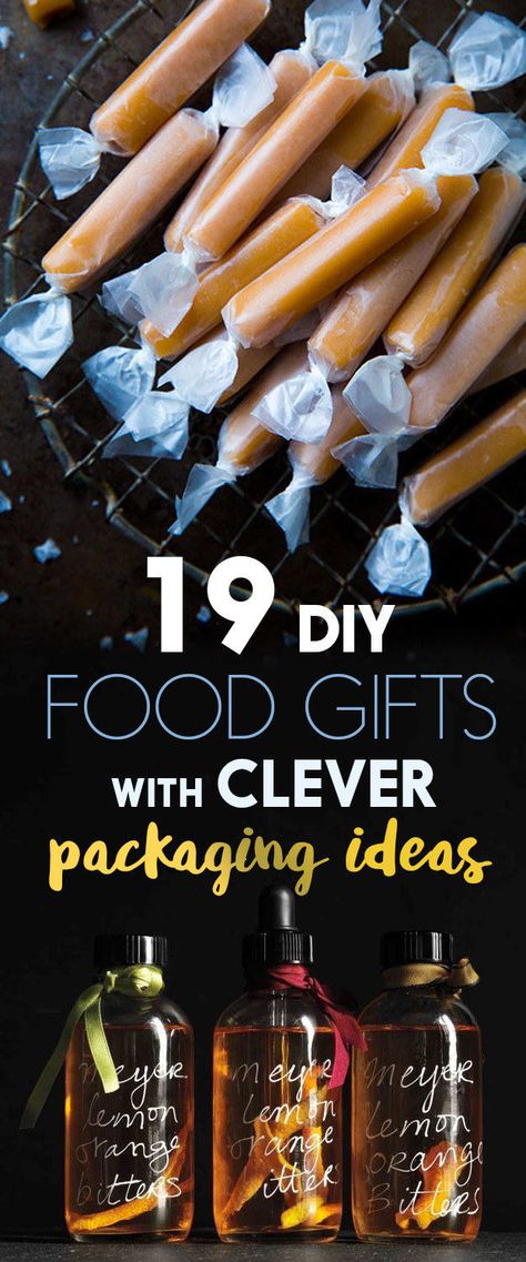 Homemade Gifts, Dessert, Homemade Food Gifts, Diy Food Gifts, Food Gifts, Diy Food, Homemade Recipes, Clever Packaging, Christmas Food Gifts