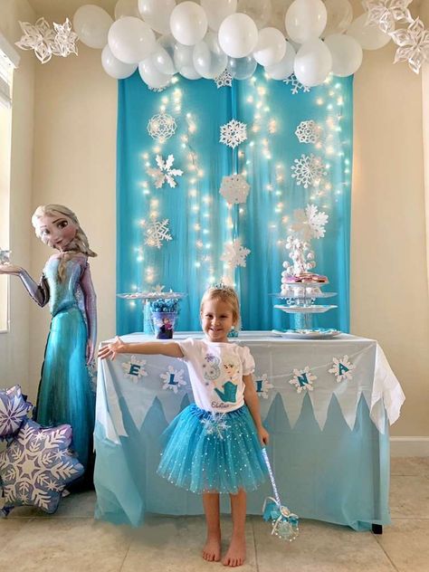 Elaina’s Frozen Celebration  | CatchMyParty.com Disney, Disney Frozen, Birthday, Photo, Disney Birthday, Disney Photos, Party, Alma, Disney Birthday Party