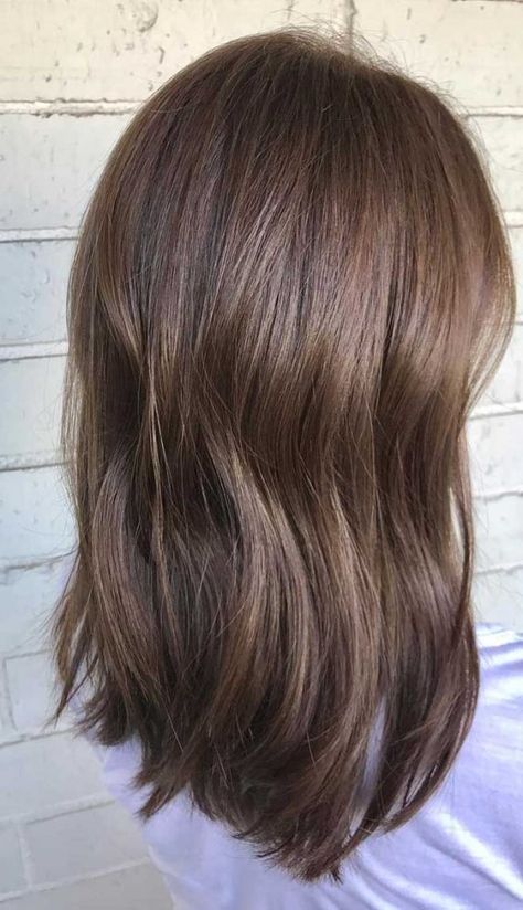 49 Beautiful Light Brown Hair Color To Try For A New Look Balayage, Medium Brown Hair, Light Medium Brown Hair, Medium Brown Hair Color, Shades Of Brown Hair, Medium Brown Hair With Highlights, Shades Of Brunette, Sandy Brown Hair, Medium Chocolate Brown Hair Color