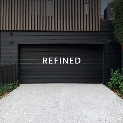Uniquely refined garage doors. Custom made for each project. Discover more Modern Farmhouse, Garages, Home, Unique Garage Doors, Metal Garage Doors, Industrial Garage Door, Contemporary Garage Doors, Modern Garage Doors, Garage Door Design