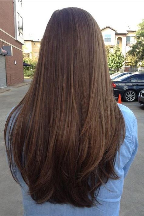 Long Hair Ideas to See Before You Go Short - Southern Living Long Layered Hair, Straight Layered Hair, Layered Hair, Long Straight Layered Hair, Long Layered Haircuts, Thick Hair Styles, Long Hair Cuts, Haircuts For Long Hair, Hairstyles For Thin Hair