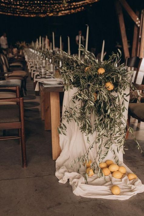 Tuscan Wedding Decor, Wedding Table Decorations, Tuscan Inspired Wedding, Tuscan Wedding Theme, Olive Wedding, Tuscan Wedding Flowers, Rustic Wedding, Wedding Table, Italian Inspired Wedding