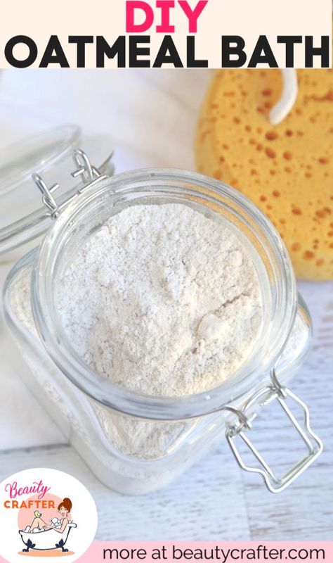 DIY oatmeal bath for rash, eczema and other skin irritations. Soothing relaxing bath for babies through adults. Bath, Ideas, Soap Recipes, Homemade Bath Products, Bath Salts, Diy Bath Products, Bath Products, Bath Recipes, Natural Soap