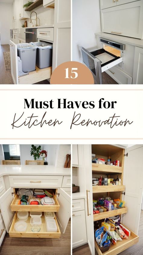 Are you dreaming of a beautiful, modern, and functional kitchen? Look no further! Here, we have compiled 15 must-haves for your dream kitchen, to complete your kitchen remodel on a budget, while creating a modern farmhouse kitchen that you adore. From the basic kitchen necessities to timeless kitchen design ideas, our handy checklist will surely make your next kitchen remodel a breeze. Please visit us for more Kitchen Essentials & DIY Kitchen Remodel Ideas. Home Décor, Modern Farmhouse, Decoration, Design, Inspiration, Modern, Haus, Design Ideas, Cuisine