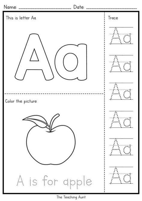 Pre K, English, Alphabet Tracing, Alphabet Tracing Worksheets, Letter Tracing Worksheets, Alphabet Worksheets, Letter Tracing, Letter Worksheets For Preschool, Alphabet Preschool