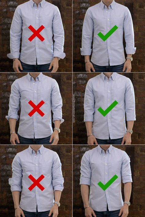 Business Casual Outfits, Shirts, How To Roll Sleeves, Dress Shirt Sleeves, Shirt Sleeves, Men Style Tips, Stylish Shirts, Mens Clothing Styles, Mens Business Casual Outfits
