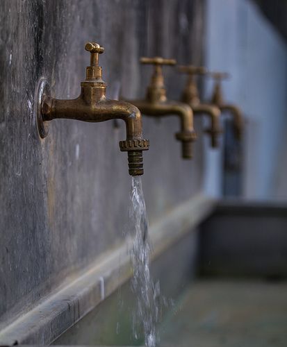 The water faucets Inspiration, Design, Water, Water Faucet, Faucet, Fixtures, Water Tap, Wall Lights, Fuentes De Agua