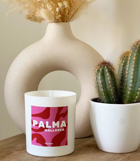 Hand poured in the UK | Candles inspired by travel | 100% Soy Wax Candle  Part of our 'Destination Collection', the Palma candle will add that perfect pop of colour to any space. Bright, vibrant and funky candles inspired by travel. All candle labels are hand drawn and designed by myself, giving each candle that extra special touch.  Can't find the destination you're looking for? Get in touch and we can design and create a candle with your favourite place on.  100% soy wax candle Made using premium fragrances  30cl candle  Approx 45 hour burn time  Hand poured in England  Pick your own scent  Your candle will be lovingly packaged in eco friendly and recyclable packaging. Art, Scented Candles, Unscented Candle, Fragrance Candle, Soy Wax Candles, Best Candles, Soy Candles, Candle Making, Candle Packaging