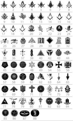Knights Templar, Masonic Symbols, Masonic Tattoos, Masonic Tattoos Freemasonry, Masonic Ring, Symbols And Meanings, Illuminati Symbols, Freemason Symbol, Masonic